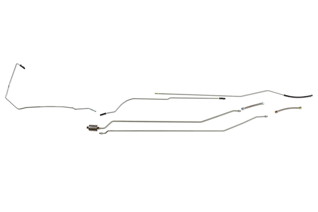 Chevy Truck Rear Fuel Line Set 1992 Ext Cab 6.5 ft Bed 4WD 4.3L Gas FL400-V1C