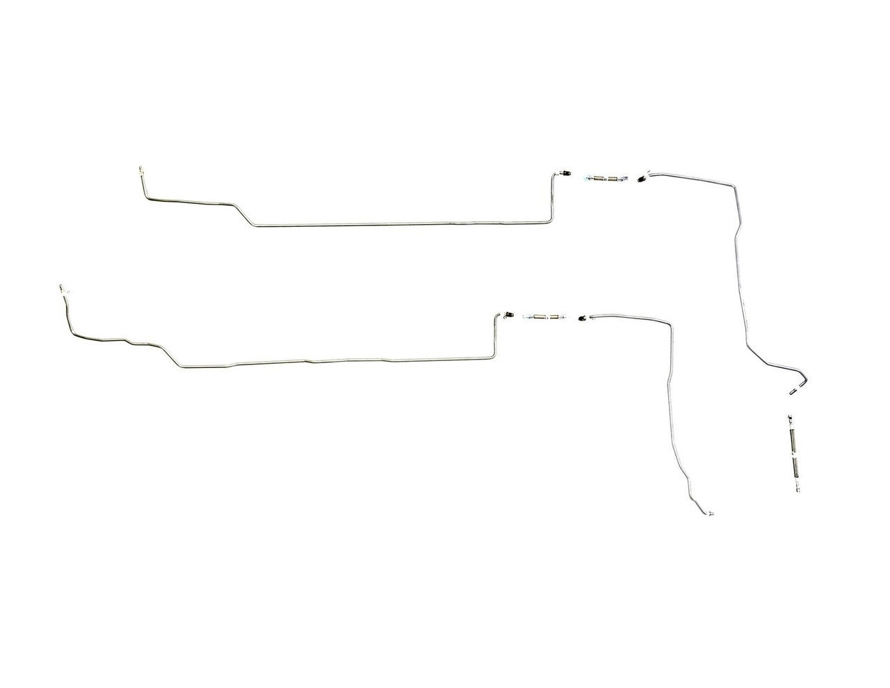GMC Sierra Fuel Line Set 2005 1500 Ext Cab 4.8L Non Flex Fuel FL488-Q2B
