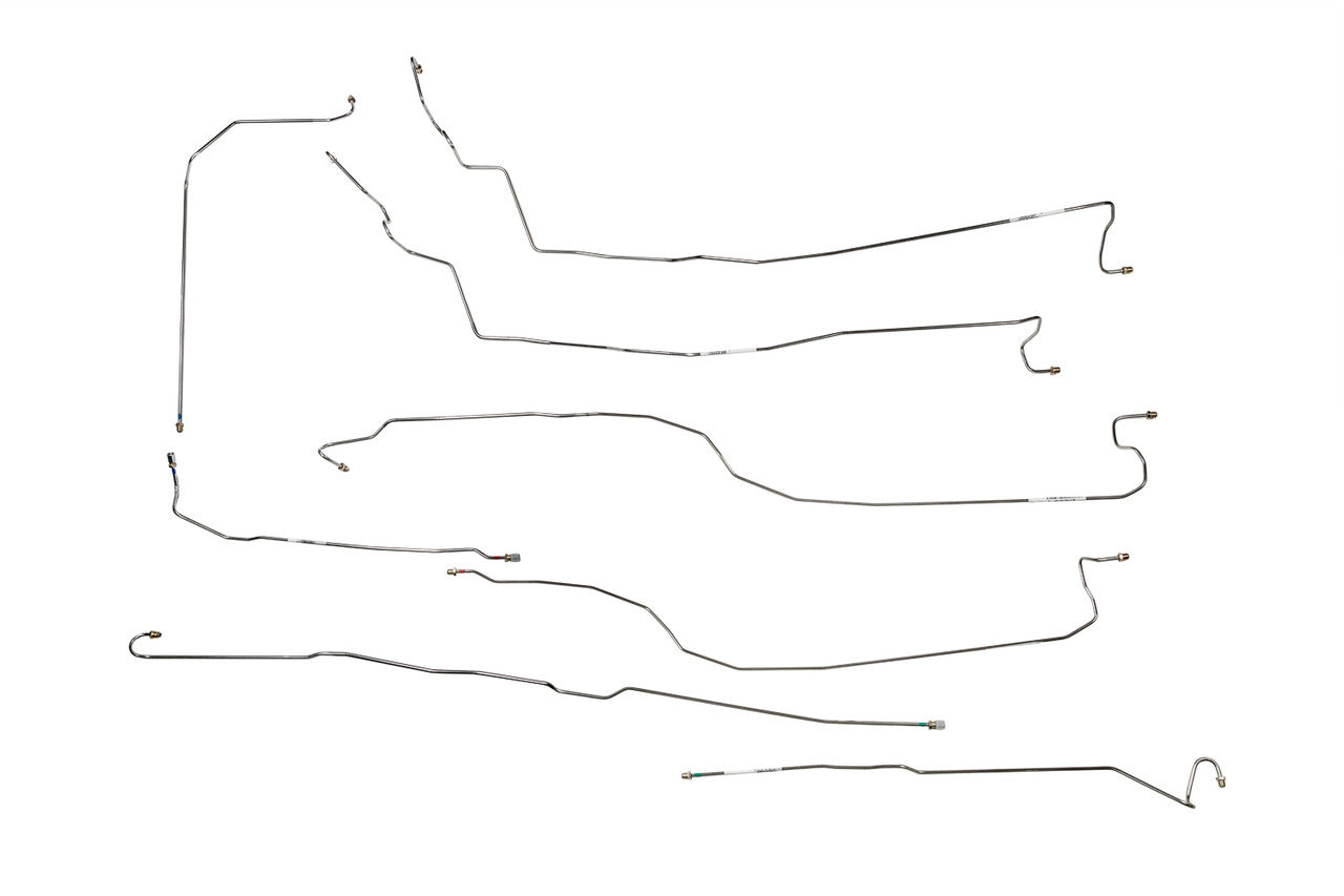 GMC Sierra Brake Line Set 2005 1500 2WD Reg Cab 8ft Bed 5.3L BLC-152-SS2E Stainless Steel