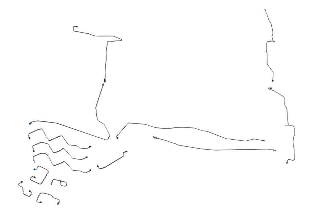 Dodge Durango Brake Line Set 1998 4WD 3.9L BLD-129-SS1A Stainless Steel