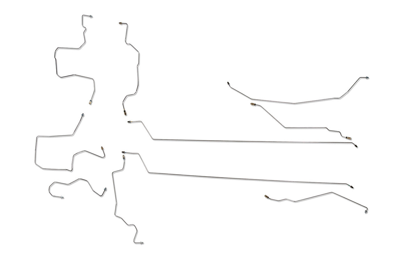 Chevy Impala Brake Line Set 2008 3.9L BLC-211-SS1F Stainless Steel