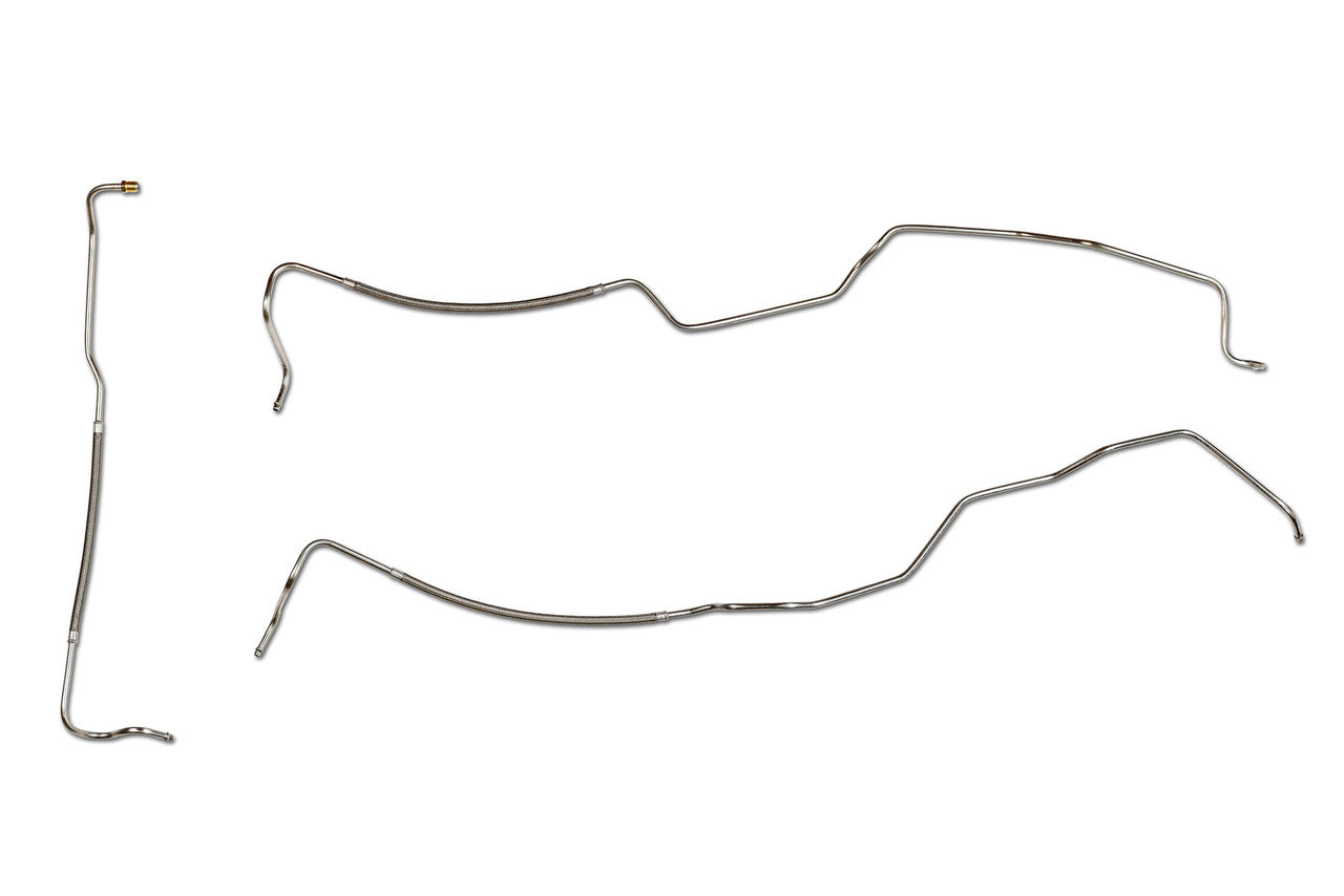 Ensemble de conduites de transmission pour camion Chevy 1996 C/K 2500 Reg/Ext Cab 6,5/8 pi Bed 5,7 L TCL-180-SS1A Acier inoxydable