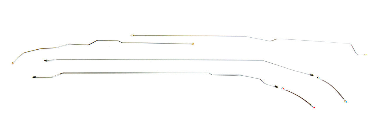 GMC Truck Rear Fuel Line Set with Intermediate Brake Line 1994 K3500 4WD Crew Cab 8 ft Bed 6.5L Diesel FL246-DD2C