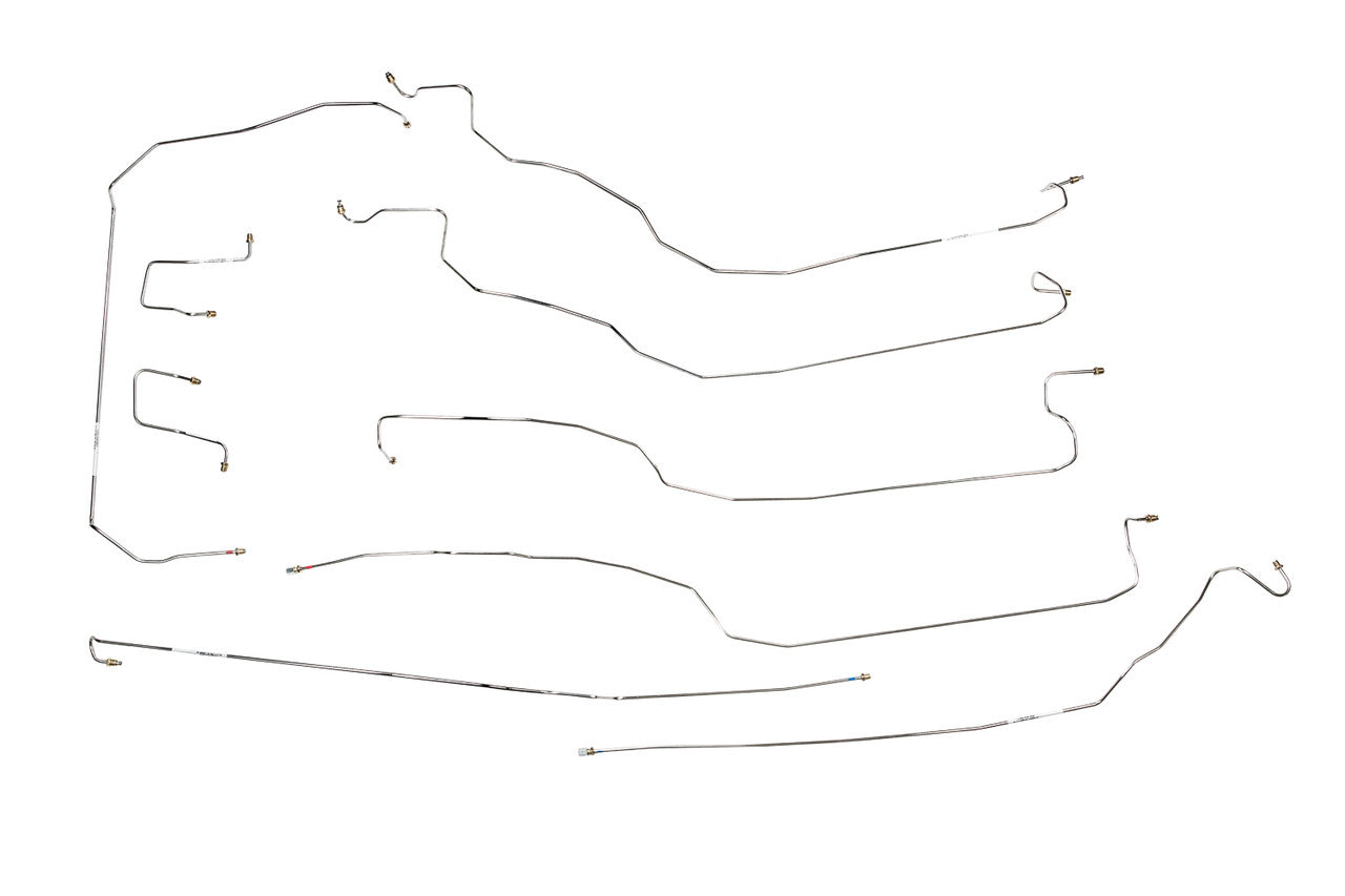 GMC Sierra Brake Line Set 2004 1500 4WD Crew Cab 5.75ft Bed 4.8L BLC-117-SS2A Stainless Steel