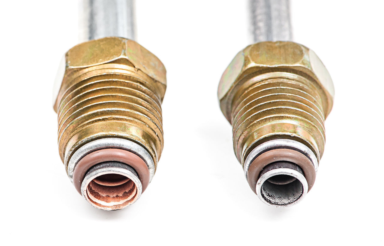 Juego de tuberías de combustible para GMC Sierra 2006 2500HD/3500/3500HD Ext Cab 8.1L SS488-P2F Acero inoxidable