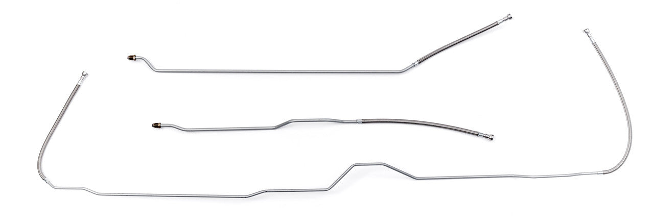 GMC Truck Auxiliary Fuel Line Set 1999 3500 Reg Cab & Chassis 159.5" WB 7.4L FL489-E3E