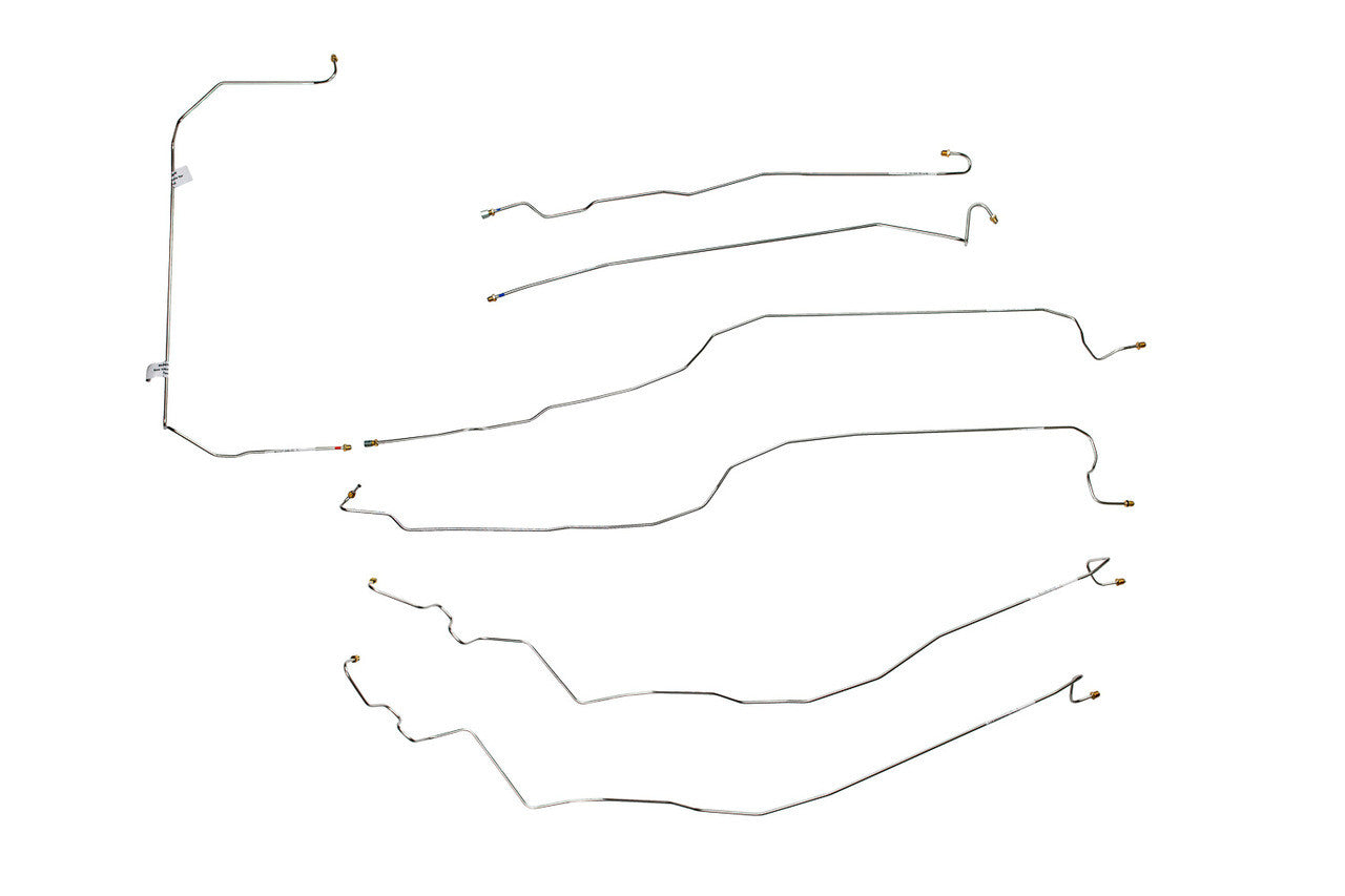 Chevy Silverado Brake Line Set 2006 1500 Reg Cab 6.5ft Bed 4.3L BLC-127-SS1B Stainless Steel