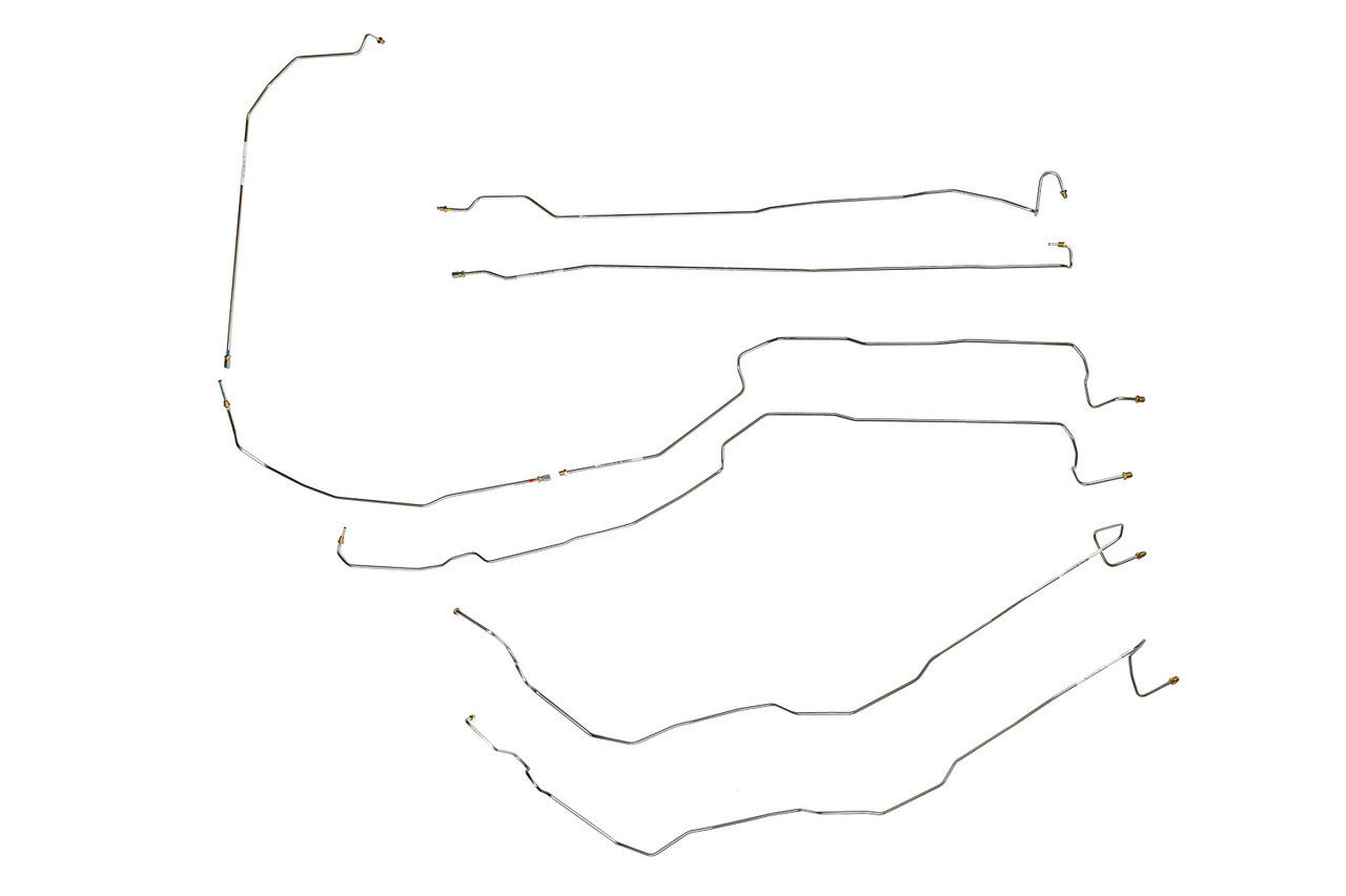 Chevy Silverado Brake Line Set 2001 2500 Ext Cab 6.5ft Bed 6.0L BLC-119-SS1G Stainless Steel