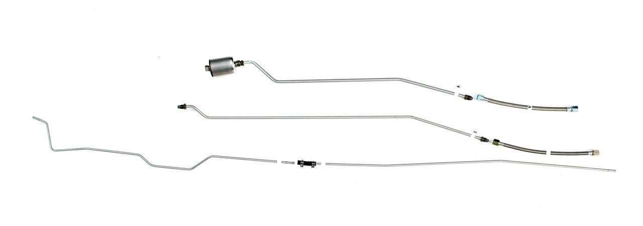 Chevy Truck Rear Fuel Line Set 1996 C Series Reg Cab 6.5 ft Bed 2WD 4.3L Gas FL400-H1