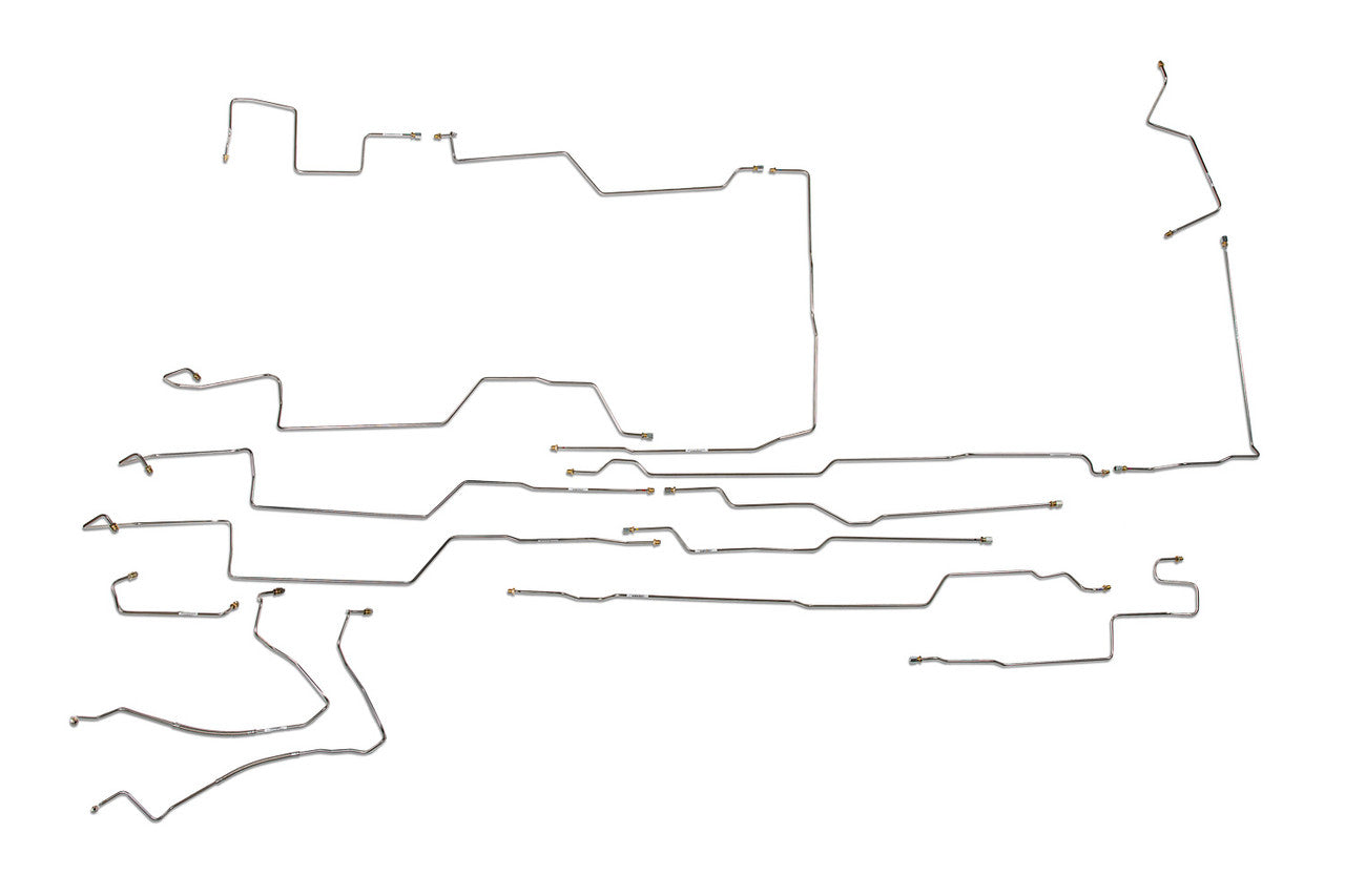 GMC TopKick Brake Line Set 2003 C4500/5500 Reg Cab 170" WB 6.6L BLC-210-SS1A Stainless Steel