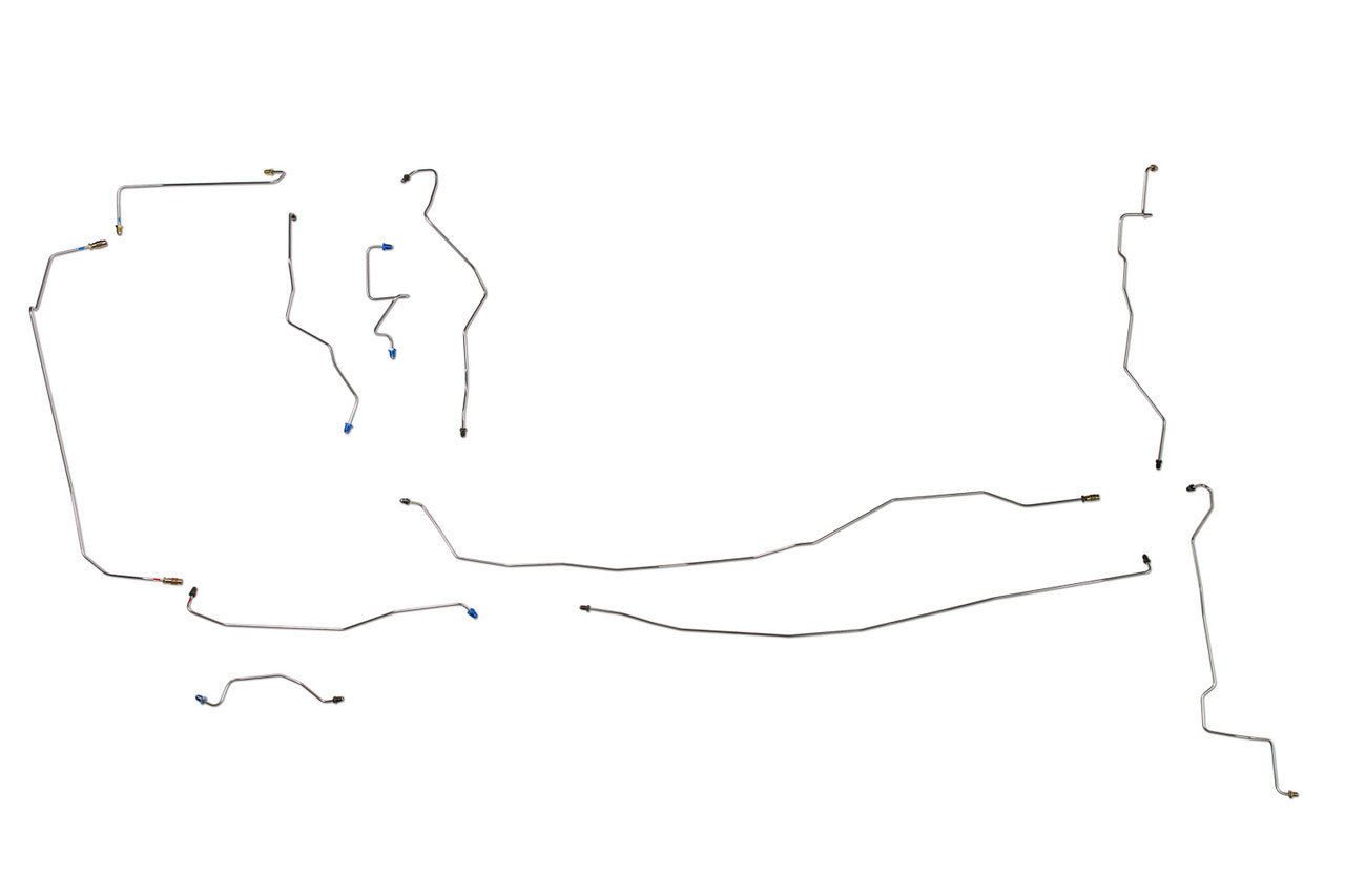 Juego de líneas de freno Dodge Durango 2003 4WD BLD-124-SS1A Acero inoxidable