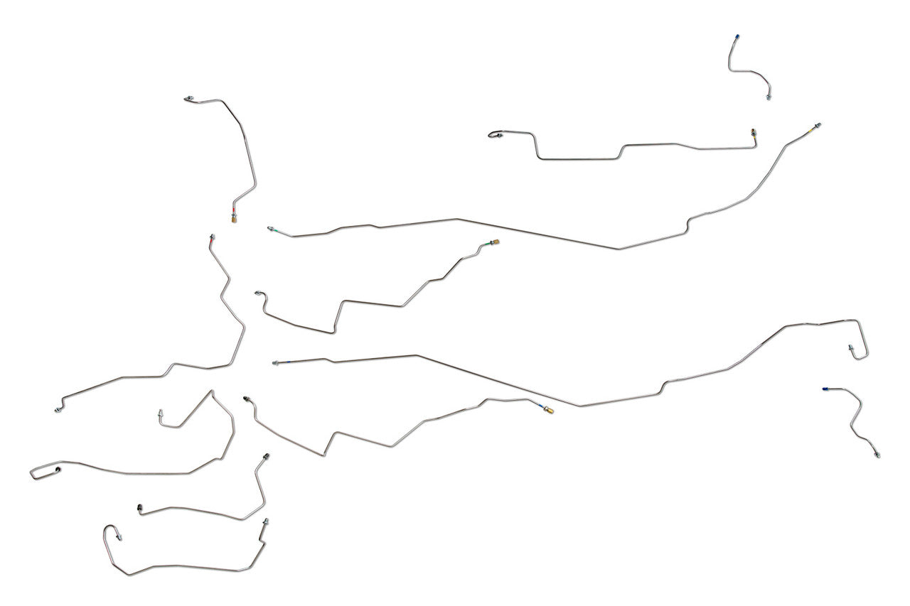 Chevy Cobalt 2009 Brake Line Set 2.2L BL255-A-SS1M Stainless Steel