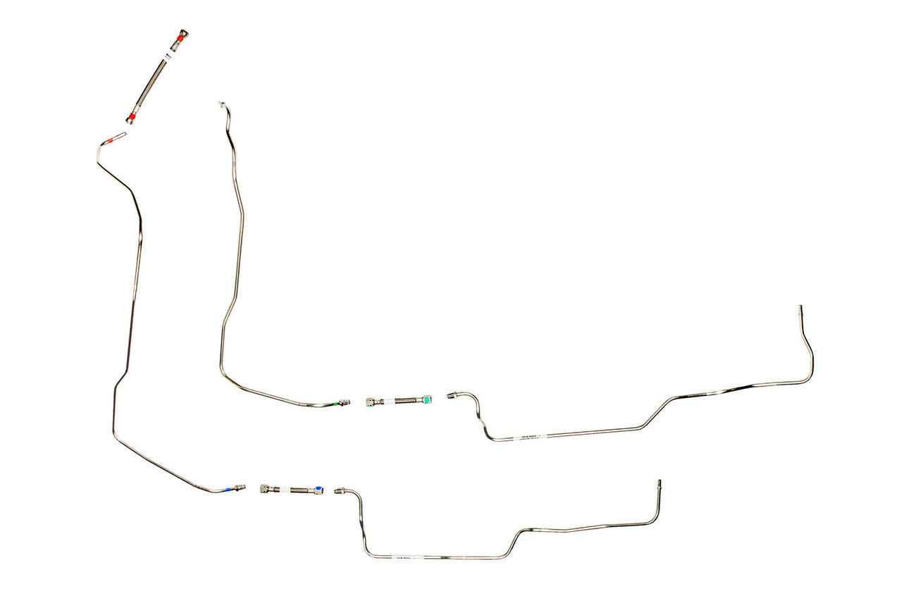 GMC Sierra Fuel Line Set 2004 1500 Reg Cab 6.0L SS488-C4A Stainless Steel