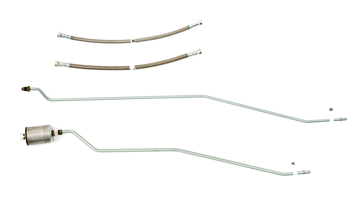 Chevy Truck Rear Fuel Line Set 1998 K Series Reg Cab 6.5 ft Bed 4WD 5.7L FL146-C1B