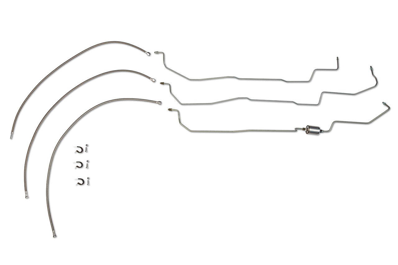 Chevy Silverado EZ Install Fuel Line Set 2002 C/K2500HD/3500 Ext Cab 8.1L FL888-A1E