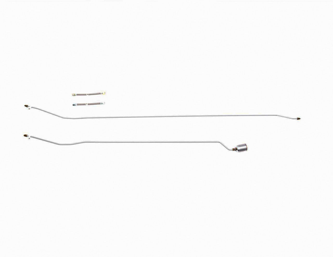 Chevy Truck Rear Fuel Line Set 1989 Ext Cab 8ft Bed 4WD 4.3L Gas FL400-X1B