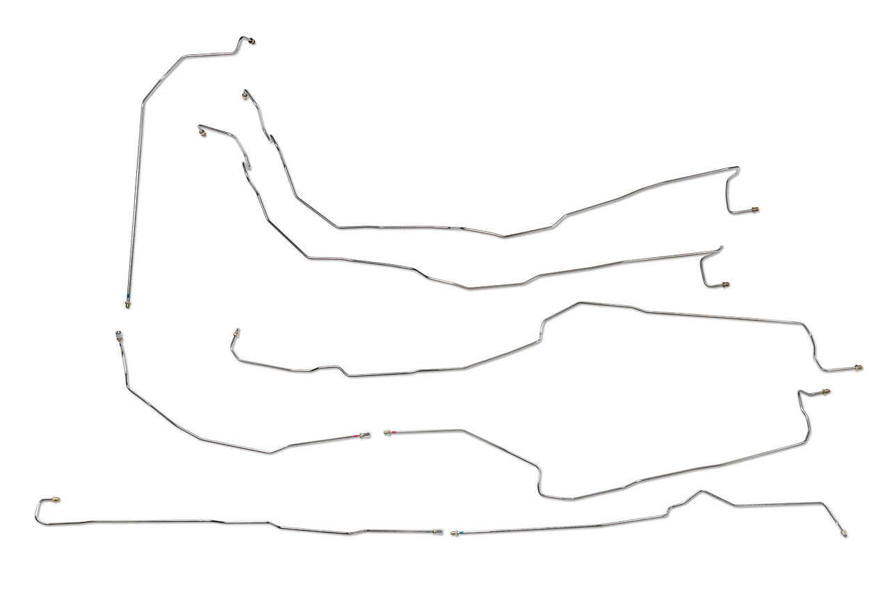 GMC Yukon XL Brake Line Set 2005 2500 8.1L BLC-184-SS4G Stainless Steel