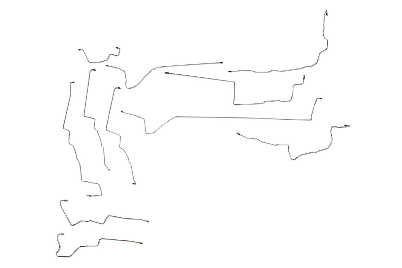 Juego de latiguillos de freno de acero inoxidable BLH-101-SS6A para Hyundai Elantra GT 2016 1.8L