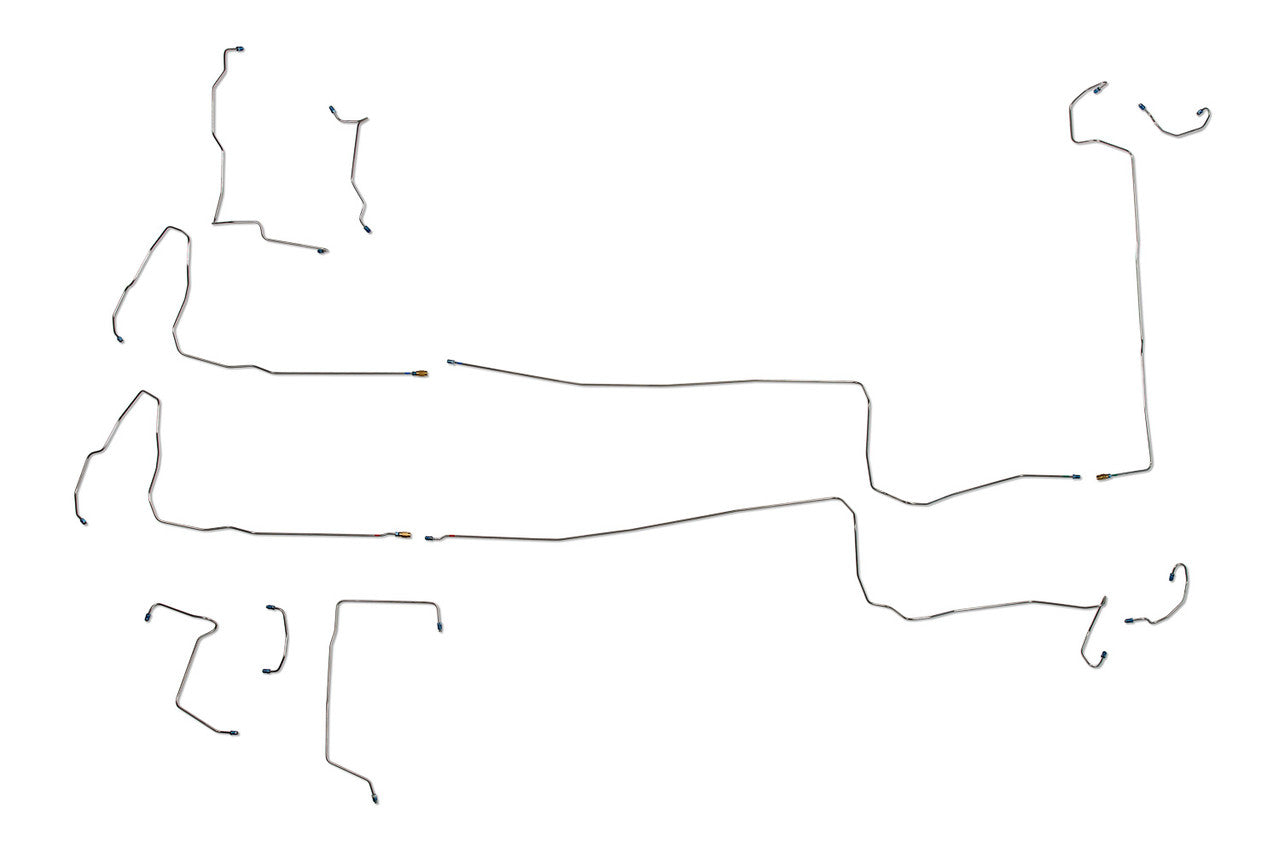 Toyota Corolla Brake Line Set 1998 1.8L BLT-103-SS1A Stainless Steel