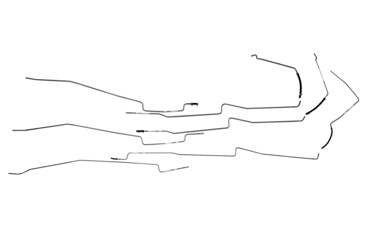 Dodge Ram Pick Up Fuel Line Set 1981 150 2WD Reg Cab 6.5ft Bed 5.2L Gas FL709-L1B