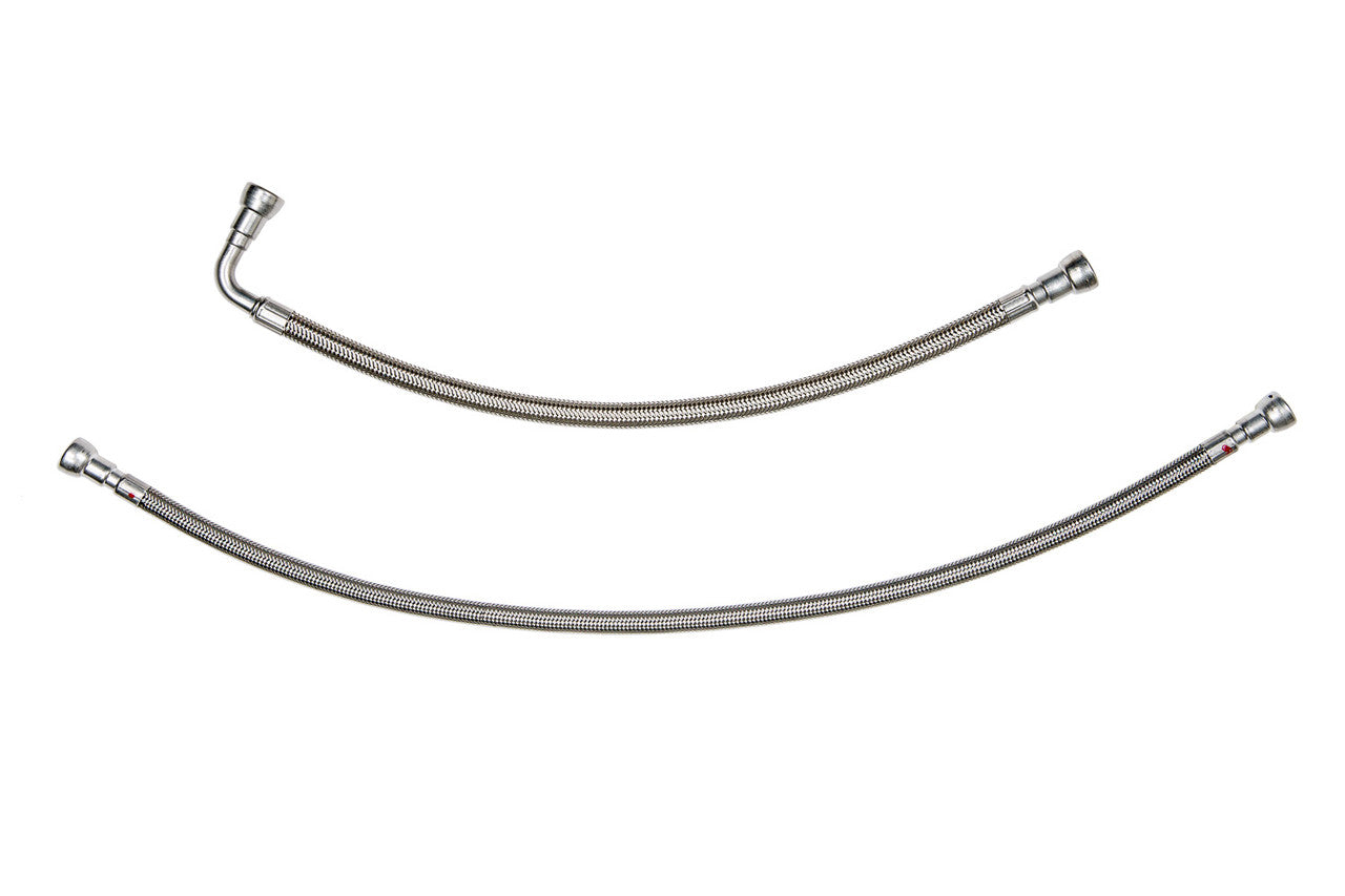 Stainless Steel Braided Teflon Hoses between fuel lines and fuel tank 2000 Chevy S10 6309-01A4