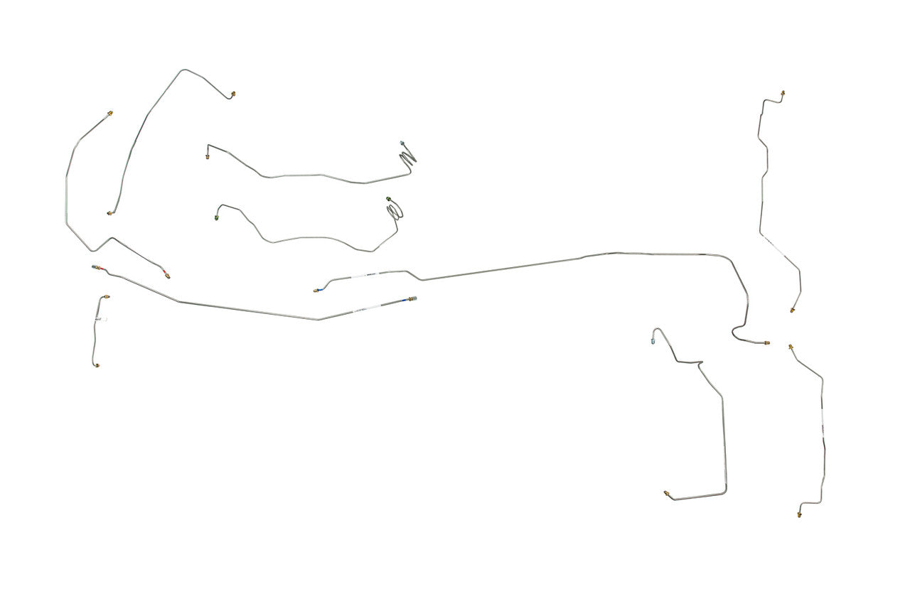 GMC C2500 Brake Line Set 1988 Reg Cab 8ft Bed 7.4L BLC-506-A-SS4B Stainless Steel