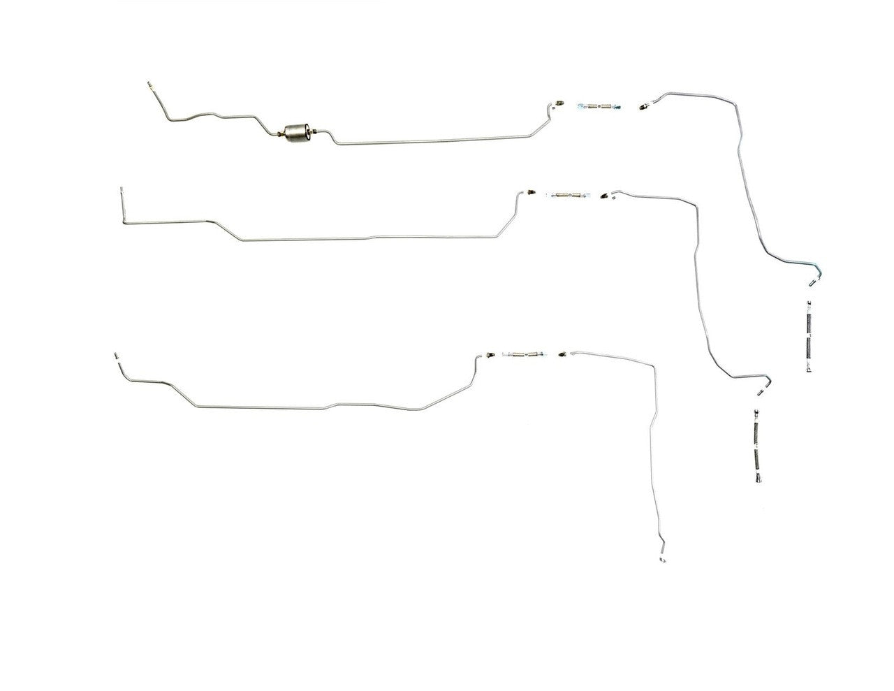 GMC Sierra Fuel Line Set 1999 2500 Ext Cab 6.0L FL488-L7