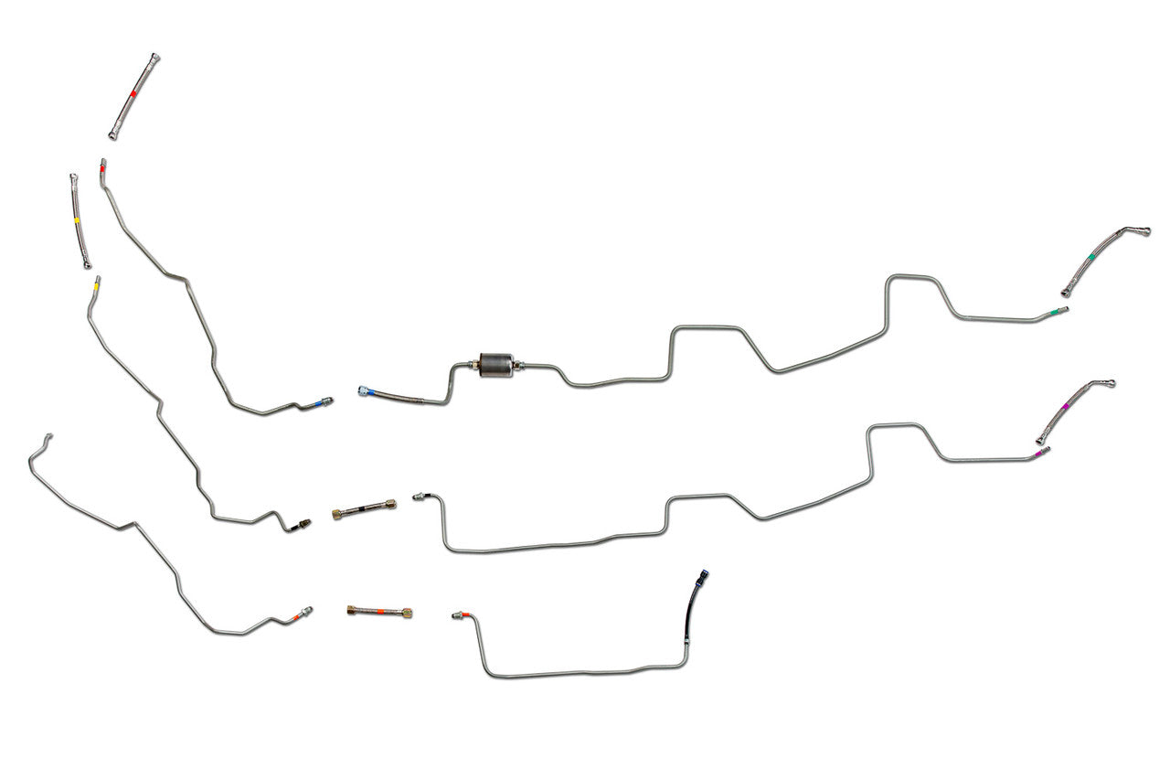 Chevy Silverado Fuel Line Set 2001 Reg Cab, Cab & Chassis 137" WB 2WD & 4WD 8.1L FL487-D1F