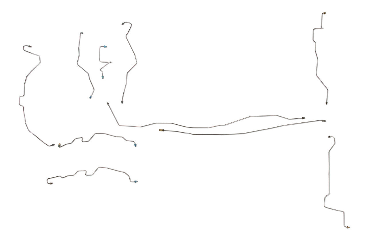 Juego de líneas de freno Dodge Durango 2003 2WD BLD-117-SS Acero inoxidable