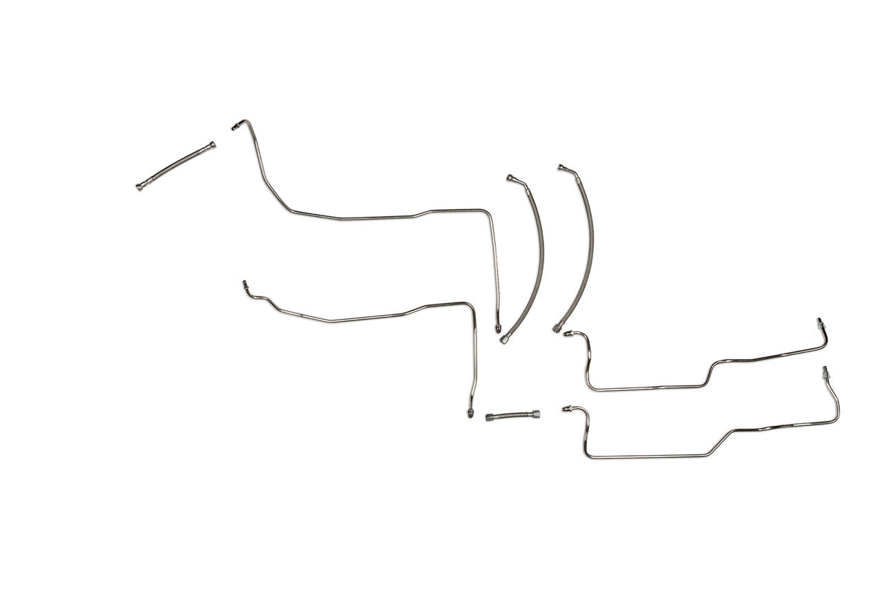 GMC Sierra Fuel Line Set 2005 1500 Reg Cab 4.8L Flex Fuel SS488-CX2B Stainless Steel