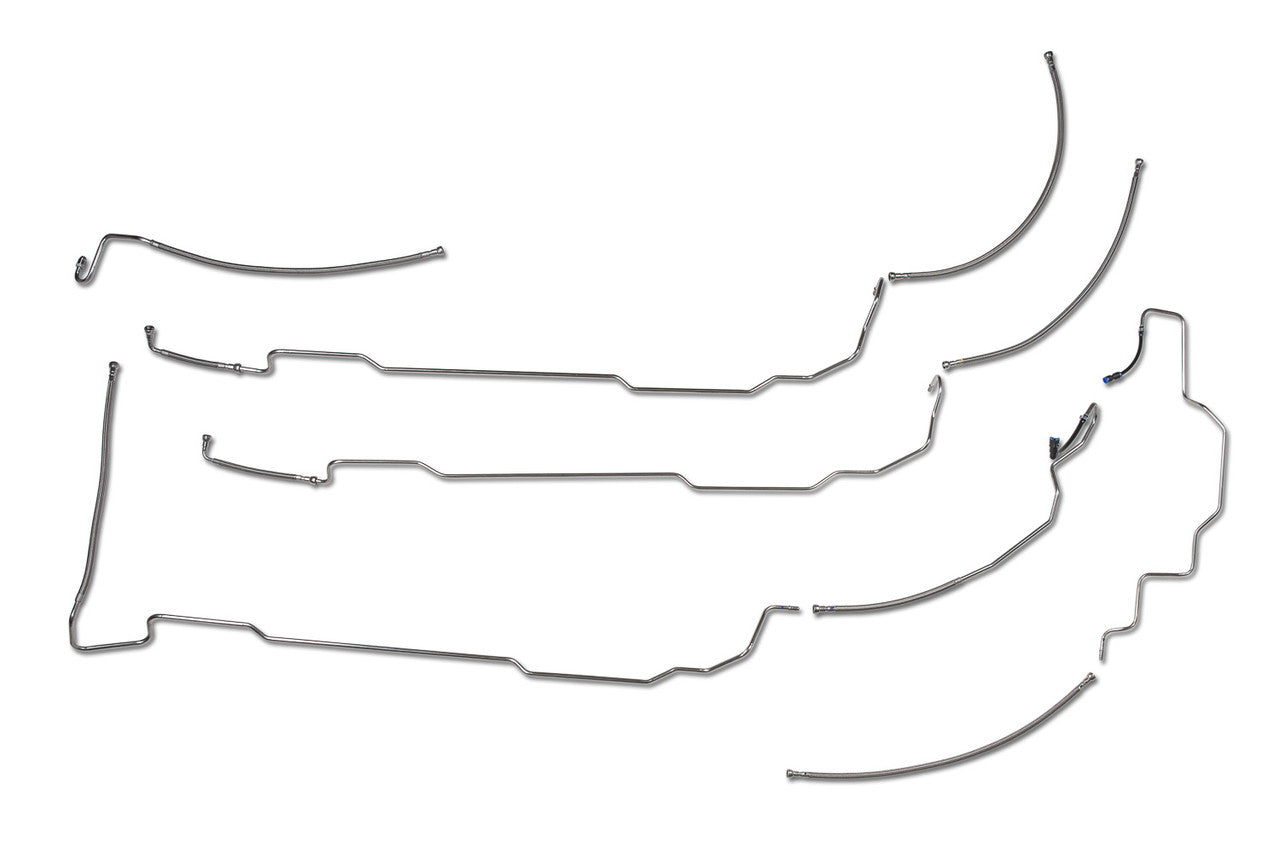 Chevy Kodiak Fuel Line Set 2009 C6500/7500/8500 8.1L SS788-D1D Stainless Steel