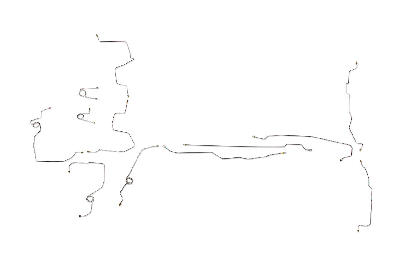 Chevy Suburban Brake Line Set 1996 K1500 4WD BLC-169-SS1B Stainless Steel