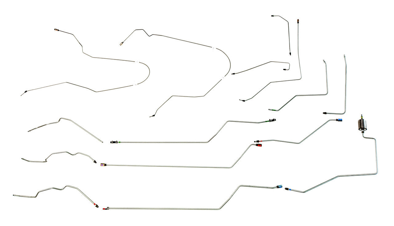 Chevy Cavalier Z24 Fuel and Brake Line Set 2002 4 Door 2.4L FL255-B7