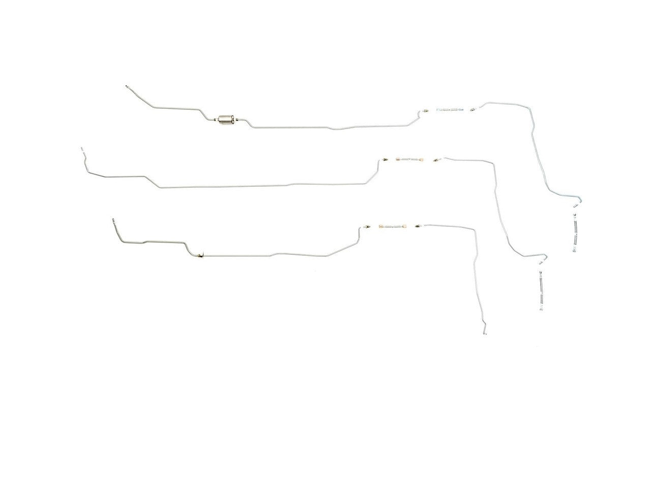 GMC Sierra Fuel Line Set 2003 1500HD Crew Cab 6.0L FL488-M2C