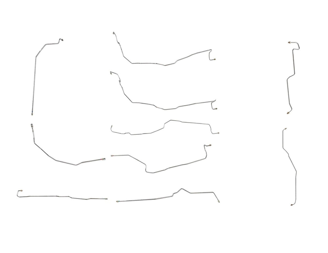 Chevy Suburban Brake Line Set 2004 2500 8.1L BLC-208-SS2A Stainless Steel