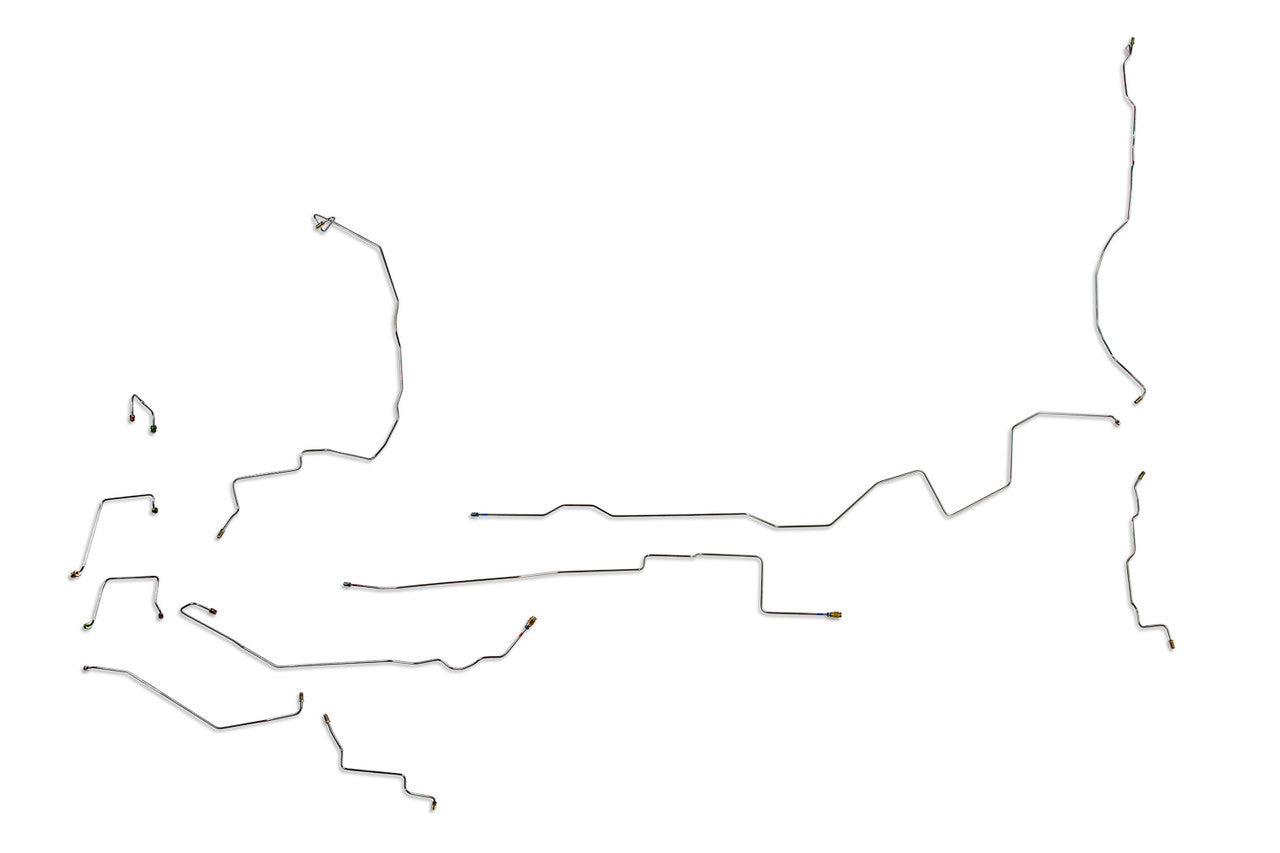 Dodge Dakota Brake Line Set 1992 Club Cab 6.5ft Bed 2.5L BLD-132-SS1A Stainless Steel