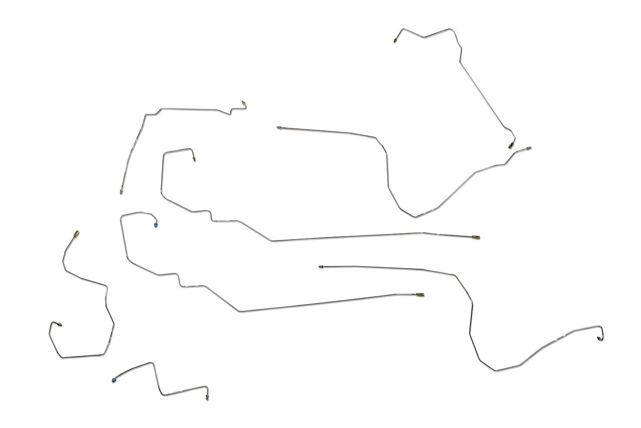 BMW 325Ci Brake Line Set 2002 2.5L BLBM-100-SS3B Stainless Steel