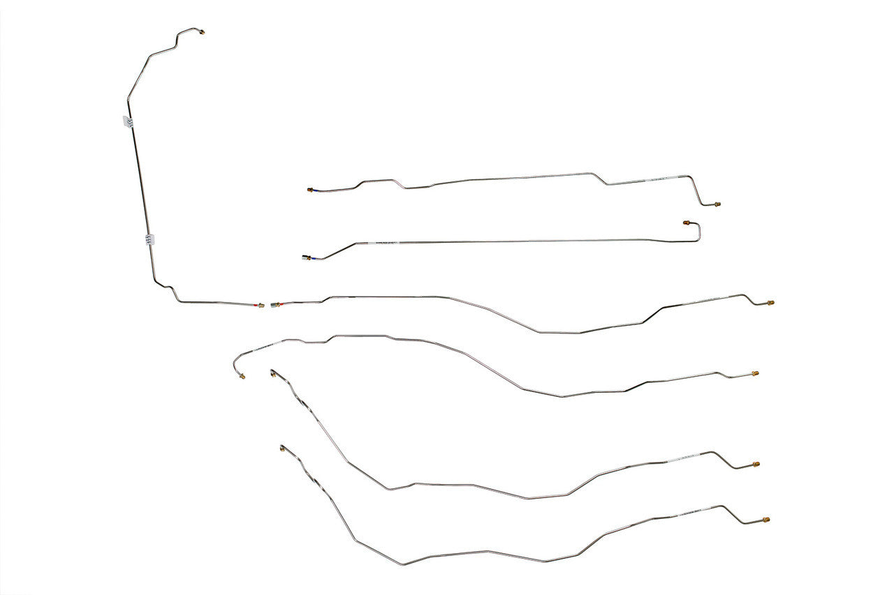 Chevy Silverado Brake Line Set 2006 2500 HD Ext Cab 6.5ft Bed 6.6L BLC-125-SS1I Stainless Steel