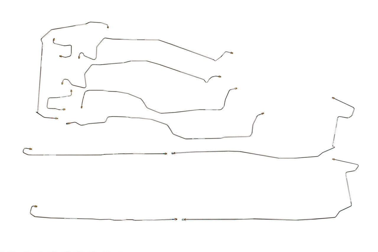 Chevy Avalanche Brake Line Set 2005 1500 130" WB 5.3L BLC-118-SS2C Stainless Steel