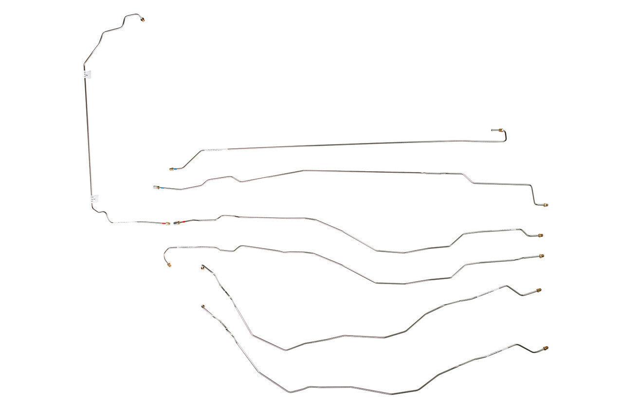 GMC Sierra Brake Line Set 2003 2500 HD/3500 Crew Cab 8ft Bed 6.0L BLC-133-SS2A Stainless Steel