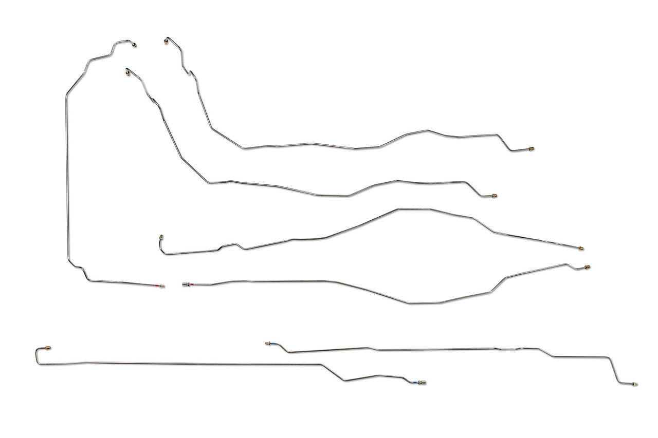 Chevy Silverado Brake Line Set 2005 2500HD/3500 Ext Cab 8ft Bed 6.0L BLC-187-SS1C Stainless Steel