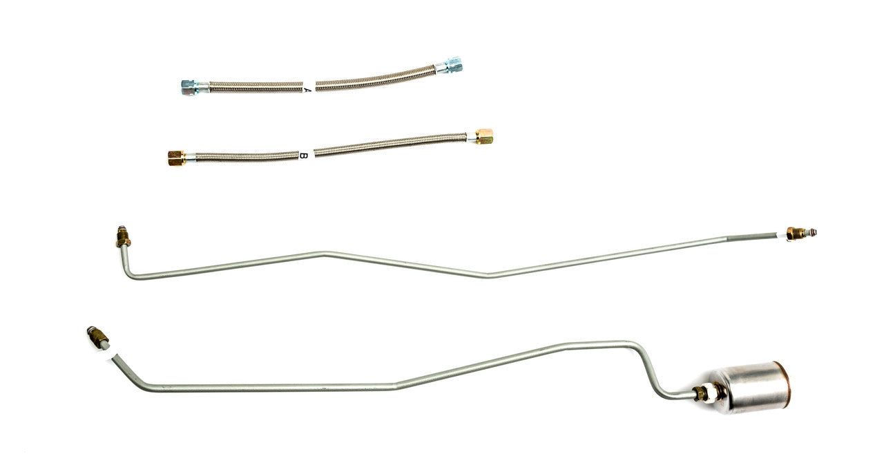Juego de tuberías de combustible traseras para GMC Sonoma 1994 Reg Cab 6ft 4.3L Bed FL425-G2D