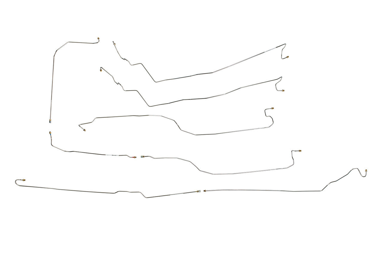 Chevy Silverado Brake Line Set 2006 1500 2WD Crew Cab 5.75ft Bed 4.8L BLC-115-SS1G Stainless Steel