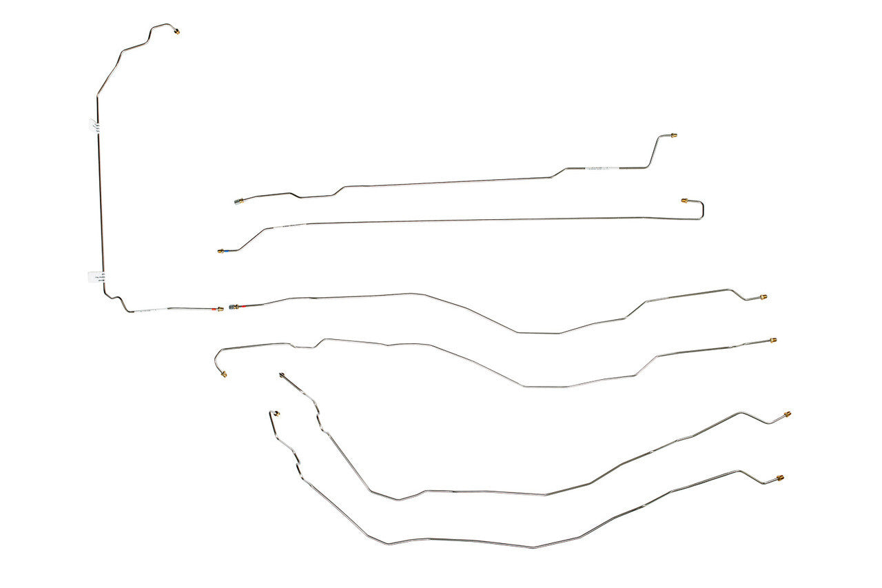 Chevy Silverado Brake Line Set 2001 2500 HD Crew Cab 6.5ft Bed BLC-132-SS1A Stainless Steel