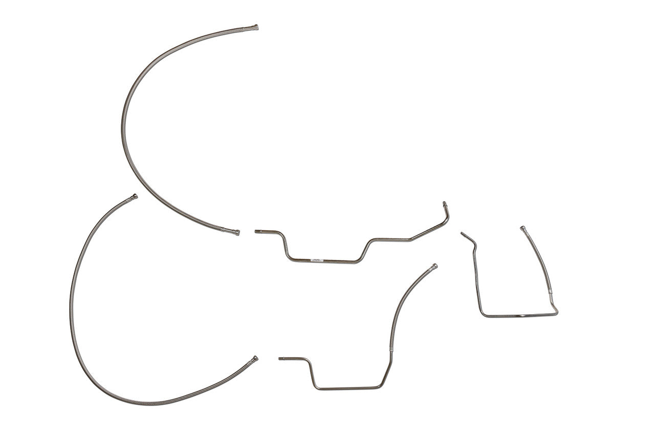 GMC Sierra EZ Install Fuel Line Set 2005 C/K2500HD/3500 Reg Cab 8ft Bed 6.6L SS887-F2B Stainless Steel