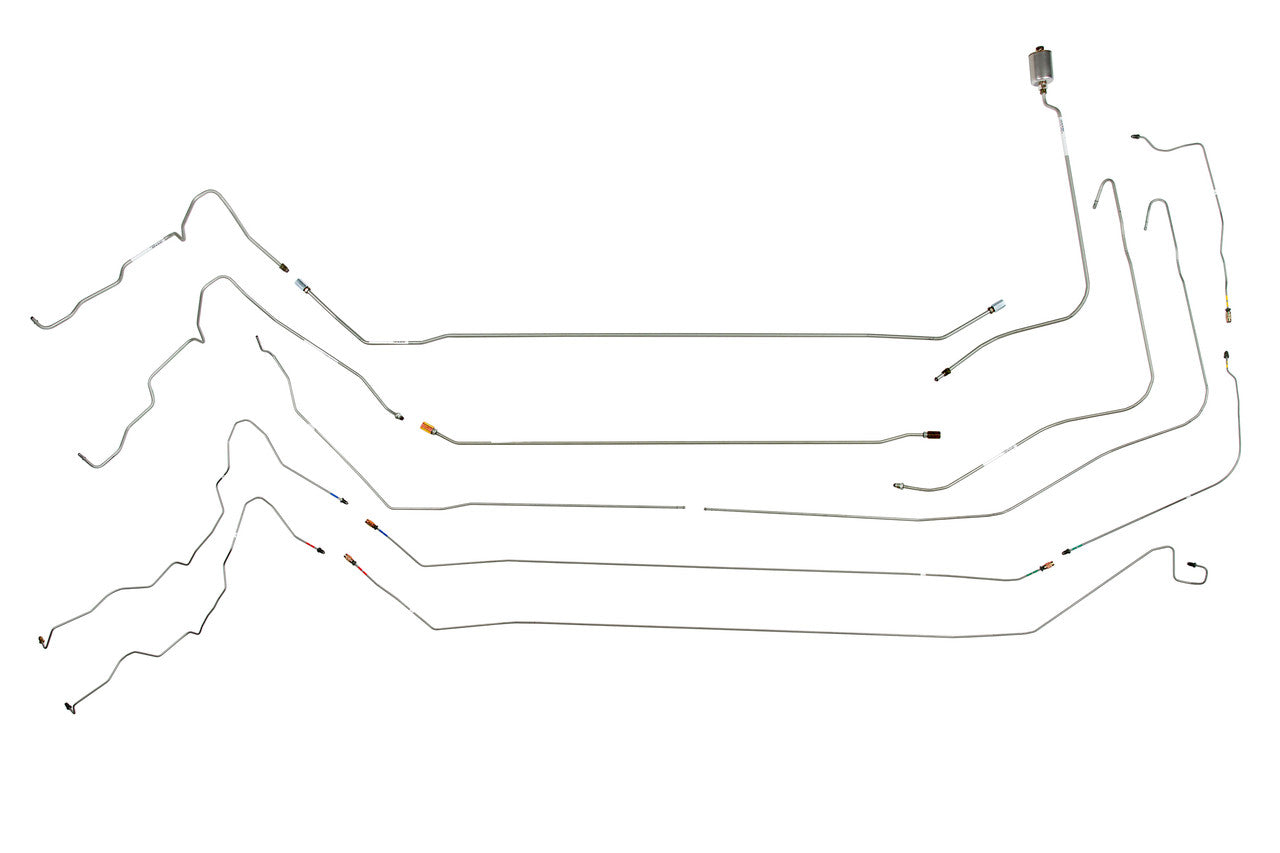 Pontiac Grand Am Fuel and Brake Line Set 1995 2.4L FL255-G4E