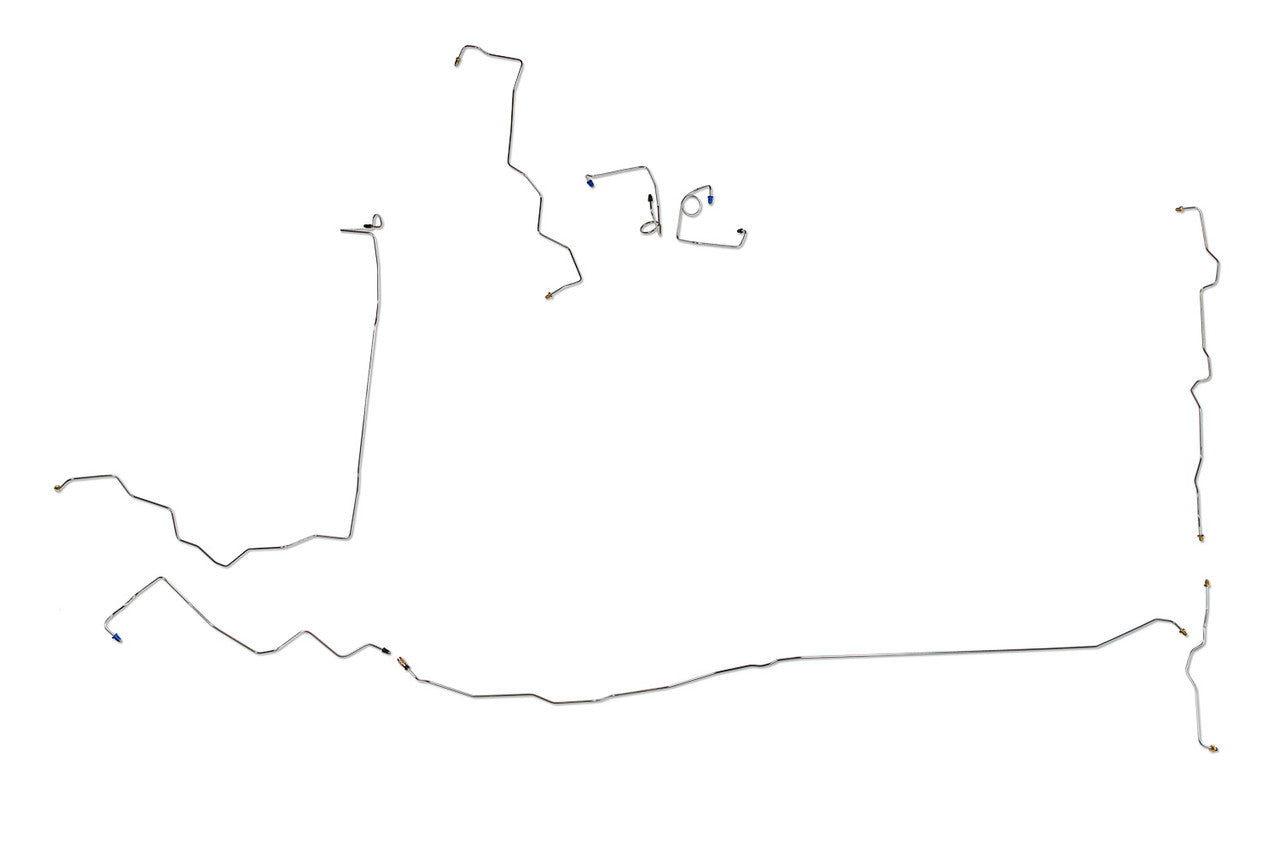 Jeep Grand Cherokee Brake Line Set 2004 4.0L BLJ-102-SS1B Stainless Steel